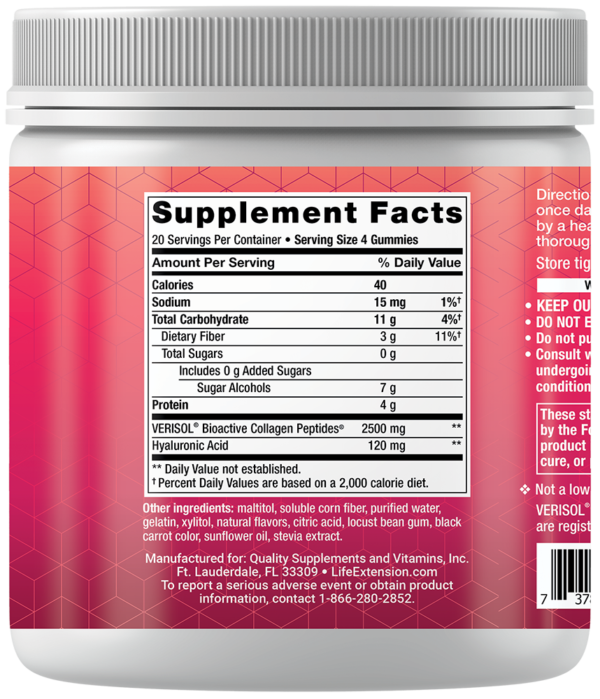 Gummy Science™ Youthful Collagen (Cherry Vanilla) - Imagen 2