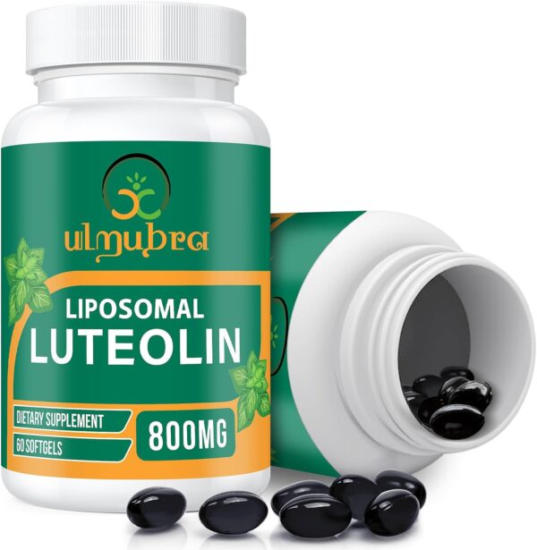 Liposomal Luteolin, 800mg, 60 caps