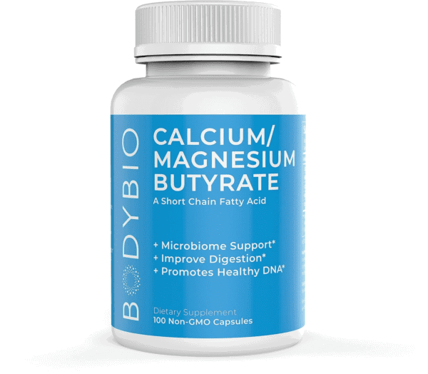 BodyBio, Calcium/ Magnesium Butyrate, 100 caps