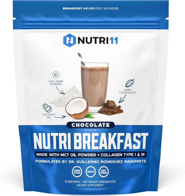 Nutri 11 Nutribreakfast Chocolate 453gr